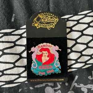 Disney Auctions Ariel Fan Club Member Limited Edition Pin